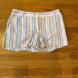 LOFT Pastel Striped Women's Shorts